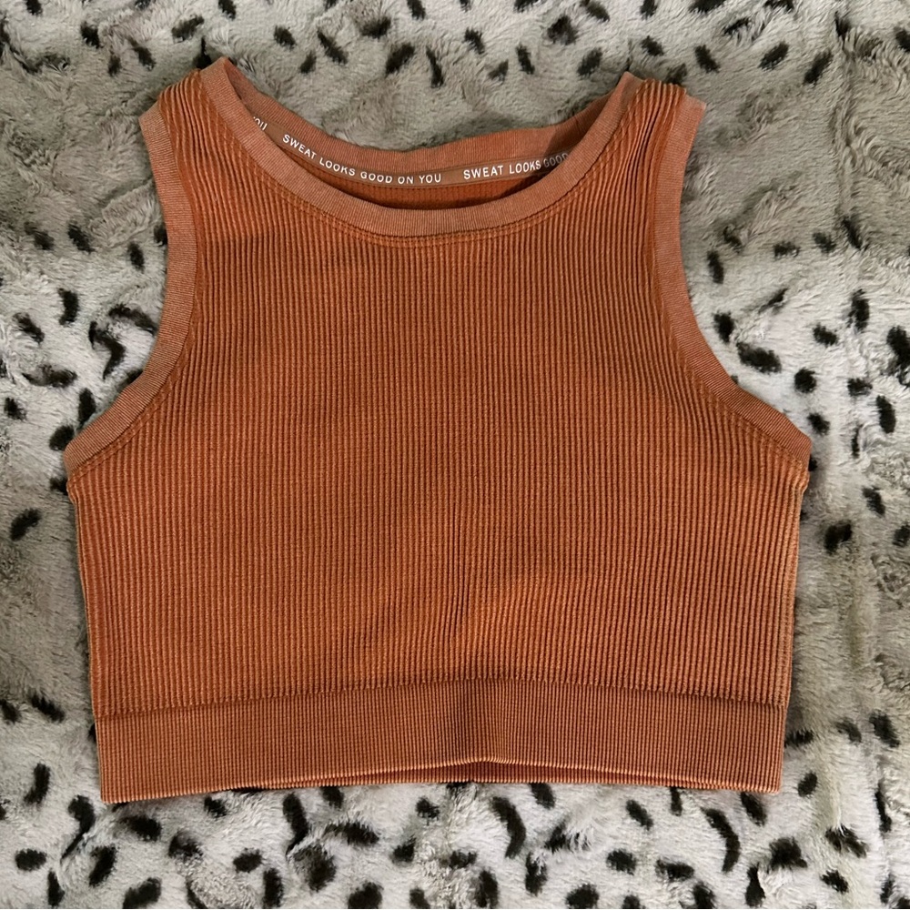 OFFLINE by Aerie. Cropped ribbed tank